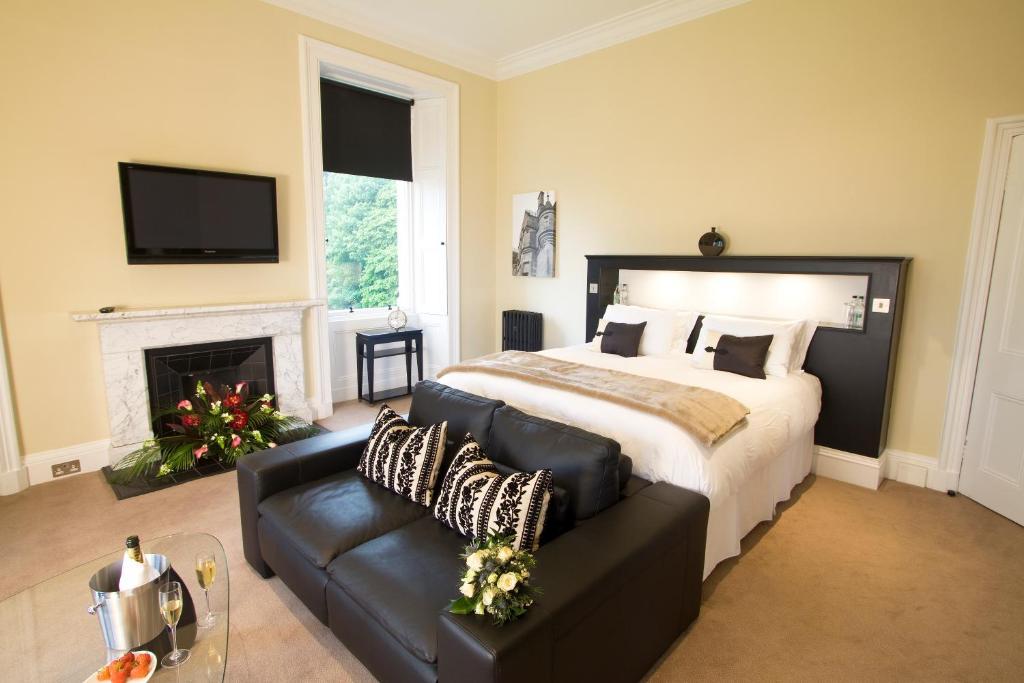 Kinnettles Castle Forfar Habitación foto
